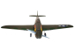 RC letadlo P-40N Warhawk 2,03m (Zatahovací podvozek) Parrothead