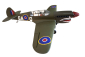 RC letadlo P-40N Warhawk 2,03m (Zatahovací podvozek) Sharkhead