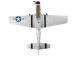 P-51 Mustang 0.5m BNF Basic