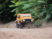 RC auto Land Rover Defender 90 1:10, oranžová