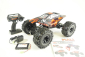 RC auto Crawler 4WD RTR, červenočerná + náhradní baterie