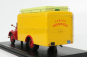 Perfex Ford usa Truck Van Poissy Laboual Circus Pinder 1951 1:43 Červená Žlutá