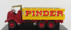 Perfex GMC 353 Afkwx Truck Circus Pinder 3-assi 1944 1:43 Červená Žlutá