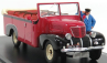 Perfex Rochet-schneider 23000 Chaboud Torpedo Ouvert Autobus Open 1937 1:43 Červená Černá