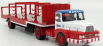 Perfex Unic Izoard Truck Semi-remorque 1958 - Sabine Rancy Cirque - Circus 1:43 Bílá Červená Modrá