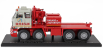 Perfex Willeme Tg250 Truck Garage De L'autoroute Transport 4-assi 1962 1:43 Světle Šedá Červená