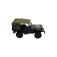 Plachtová střecha na vojenské auto Jeep Willys