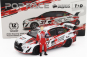 Pop-race-limited Toyota Vios Gr Team Toyota Gazzo Racing N 37 1000km Sepang 2022 Tengku Djan 1:64 Červená Bílá
