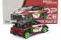 Pop-race-limited Toyota Yaris Gr Pandem 2022 1:64 Bílá Černá Červená Zelená