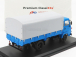 Premium classixxs Avia A31n Truck Telonato (base Saviem) 1986 1:43 Modrá Šedá