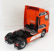 Premium classixxs DAF Xf Space Cab Tractor Truck 2-assi 2016 1:18 Oranžové Stříbro