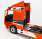 Premium classixxs DAF Xf Space Cab Tractor Truck 2-assi 2016 1:18 Oranžové Stříbro