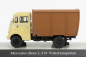 Premium classixxs Mercedes benz L319 Truck Trasporto Bestiame 1955 - Livestock Transporter 1:43 Béžově Hnědá
