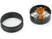Pro-Line disk zadní Pro-Spec V2 Bead, hliník, černý/zlatý: Promoto-SM
