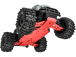 Pro-Line kluzná deska přední a zadní Bash Armor červená: Arrma 3S