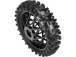 Pro-Line kolo s pneu Dunlop Geomax MX33 V2 Bead CR4 zadní, disk černý: PM-MX
