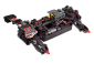 RC auto PUNISHER-4 Monster Truck 4WD 3-4S RTR, červená