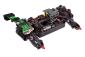 RC auto PUNISHER-4 Monster Truck 4WD 3-4S RTR, zelená