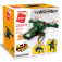 Qman Squros Extreme Changeable 2102-5 Bojové letadlo Batwings 3v1