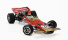 Quartzo Lotus F1  49c Ford Team Lotus N 28 British Gp 1970 Emerson Fittipaldi 1:18 Červená Bílá