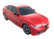 RC auto Alfa Romeo Giulia Quadrifoglio,červená