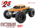 RC auto HSP Octane PRO 1/10 RTR Monster Truck, oranžová