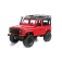 RC auto Land Rover Defender D90, červená