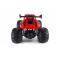 RC auto Monster Truck Crazy Hot Rod, červená