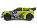 RC auto QuantumRX Flux 4S 1/8 4WD Rally Car, zelená