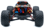 RC auto RMT Dominator Monster, oranžová + náhradní baterie