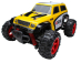 RC auto Subotech Exceed 1:24, žlutá