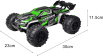 RC auto truggy Conquer, zelená