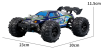 RC auto truggy Rapidly, modrá