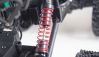 RC crawler CLIMBER s pásy i pneu, červená