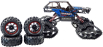 RC crawler CLIMBER s pásy i pneu, modrá