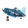 RC letadlo Corsair F4U