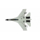 RC letadlo SU-27 6G Gyro RTF, bílá