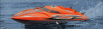 RC loď Offshore Lite Warrior V3 2,4Ghz RTR, oranžová