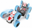 RC oboustranné auto Big SpinStar, modrá