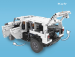 RC stavebnice Hummer H2