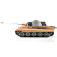 RC tank King Tiger 1:16 IR, bez nátěru