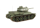 RC tank T34/85 1:16 IR