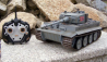 RC tank Tiger I 1:16 IR, šedá