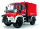 RC Unimog hasiči, červená