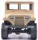 RC vojenský Jeep U.S. M151 1:14, pískový