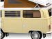 Revell EasyClick - Volkswagen T2 Camper (1:24)