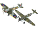 Revell Messerschmitt Bf109G-10, Spitfire Mk.V (1:72) (set)
