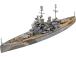 Revell první Bismarckova bitva (1:1200) (Giftset)