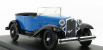 Rio-models Alfa romeo 1750 Torpedo Cabriolet Open 1930 1:43 Červená Modrá
