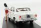 Rio-models Alfa romeo Giulietta Concorso Miss Italia 1955 With Figure 1:43 Bílá